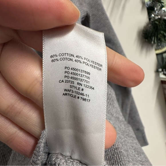 TNA grey waffle knit long sleeve shirt size XXS - Picture 5 of 6